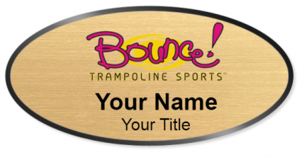 Custom name badges for Bounce Trampoline Soprts
