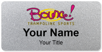 Custom name badges for Bounce Trampoline Soprts