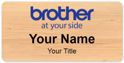 Custom name badges for Brother Printers