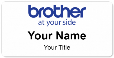 Custom name badges for Brother Printers