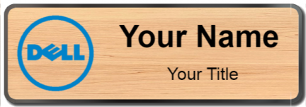 Custom name badges for Dell