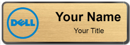Custom name badges for Dell