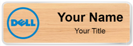 Custom name badges for Dell
