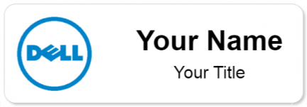 Custom name badges for Dell