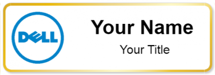 Custom name badges for Dell