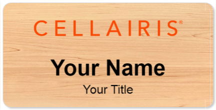 Custom name badges for Cellairis