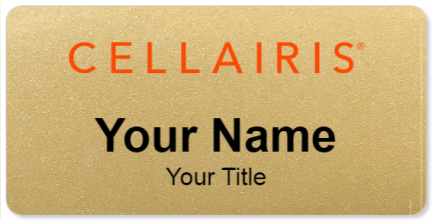 Custom name badges for Cellairis