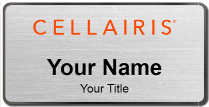 Custom name badges for Cellairis