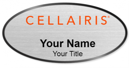 Custom name badges for Cellairis