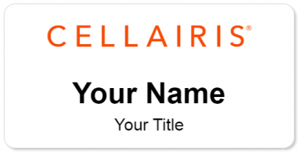 Custom name badges for Cellairis