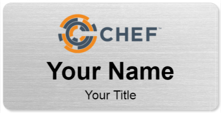 Custom name badges for CHEF