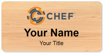 Custom name badges for CHEF
