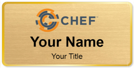 Custom name badges for CHEF