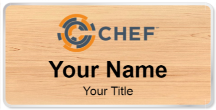 Custom name badges for CHEF