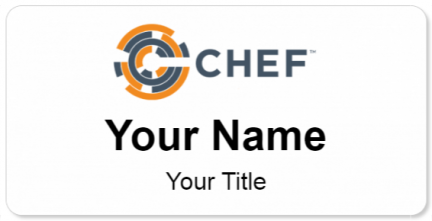 Custom name badges for CHEF