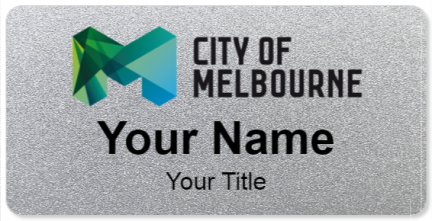 Custom name badges for City of Melbourne