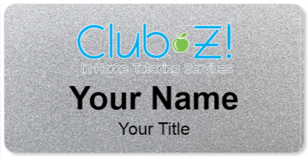 Custom name badges for Blub Z In Home Tutoring