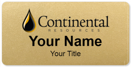 Custom name badges for Continental Resources
