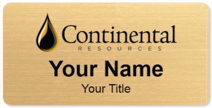 Custom name badges for Continental Resources