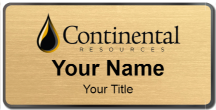Custom name badges for Continental Resources