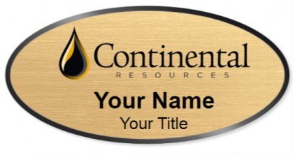 Custom name badges for Continental Resources
