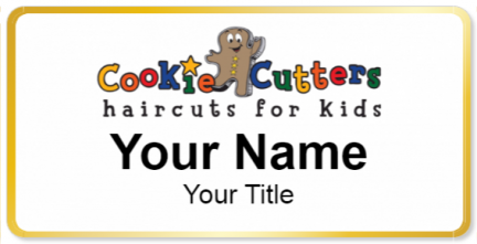 Custom name badges for Cookie Cutters