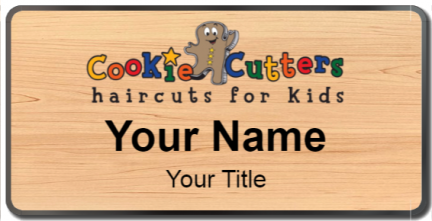 Custom name badges for Cookie Cutters