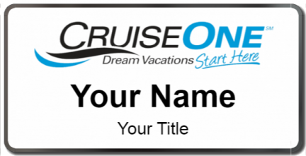 Custom name badges for CruiseOne