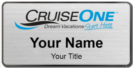 Custom name badges for CruiseOne