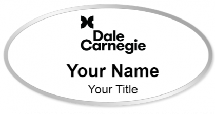 Custom name badges for Dale Carnegie Training