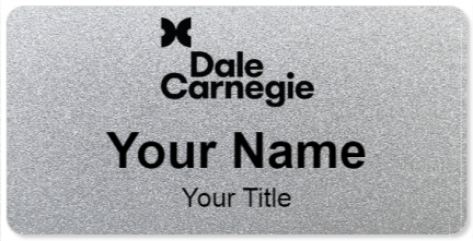Custom name badges for Dale Carnegie Training