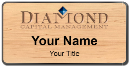 Custom name badges for Diamond Capital Management