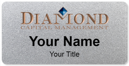 Custom name badges for Diamond Capital Management