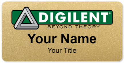 Custom name badges for Digilent