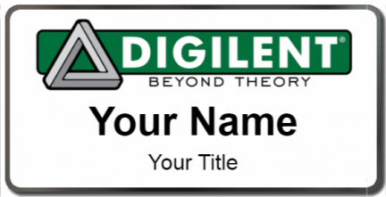 Custom name badges for Digilent
