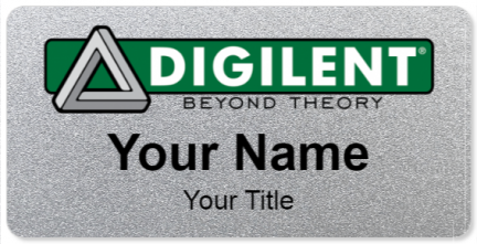 Custom name badges for Digilent