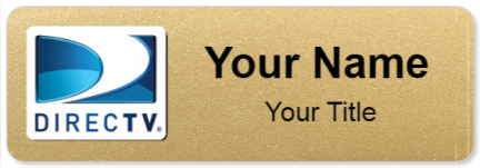 Custom name badges for Direct TV