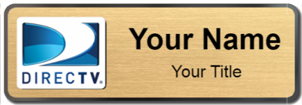 Custom name badges for Direct TV
