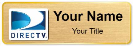Custom name badges for Direct TV