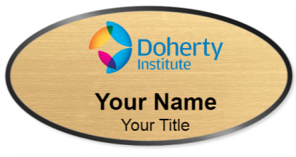 Custom name badges for Doherty Institute