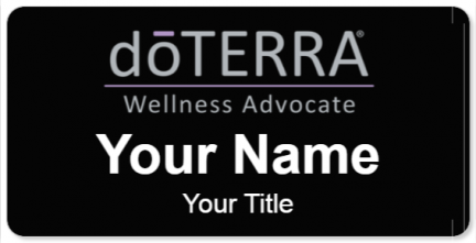 Custom name badges for Doterra Wellness Advocate