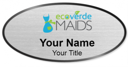Custom name badges for Ecoverde Maids