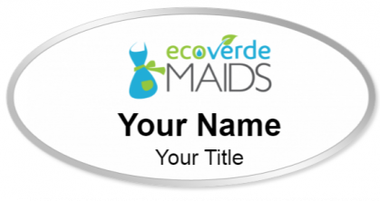 Custom name badges for Ecoverde Maids