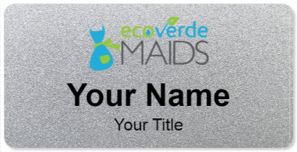 Custom name badges for Ecoverde Maids
