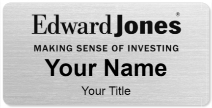 Edward Jones Black Logo Template Image