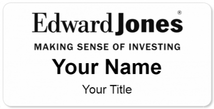 Edward Jones Black Logo Template Image
