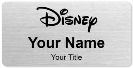 Custom name badges for Disney