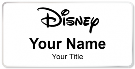 Custom name badges for Disney