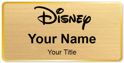 Custom name badges for Disney