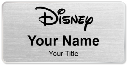 Custom name badges for Disney